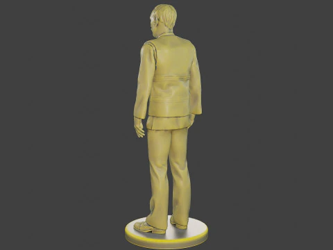 Male Securityreflective vest MSRV 002 3D Print Model