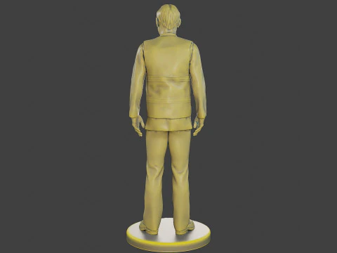 Male Securityreflective vest MSRV 002 3D Print Model