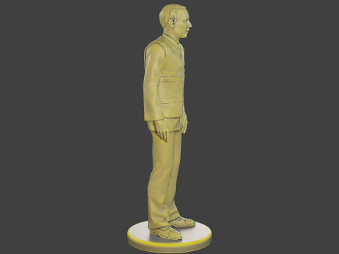 Male Securityreflective vest MSRV 002 3D Print Model