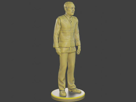 Male Securityreflective vest MSRV 002 3D Print Model