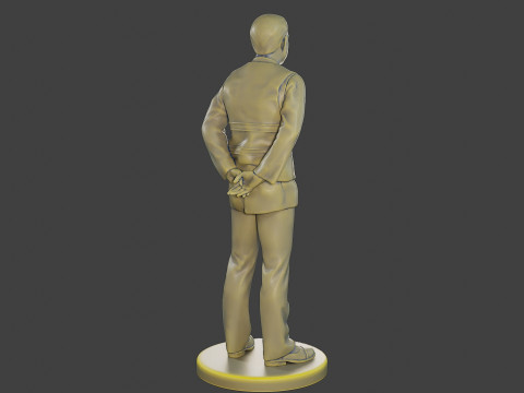 Male Securityreflective vest MSRV 004 3D Принт Модель