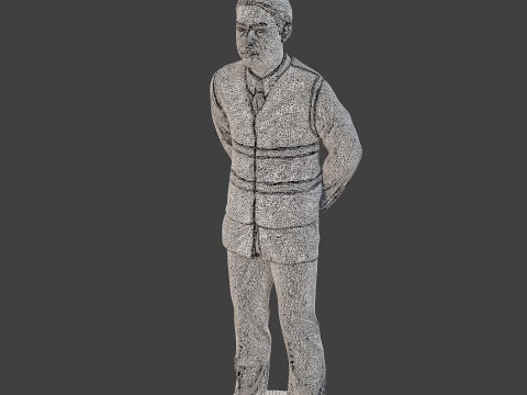 Male Securityreflective vest MSRV 004 3D Принт Модель