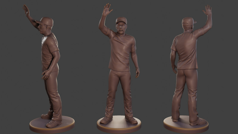 Casual Male Ovation CMO1 004 3D Druckmodell .c4d .max .obj .3ds .fbx .stl .blend 