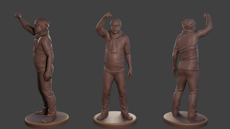Casual Male Ovation CMO1 005 3D Принт Модель .c4d .max .obj .3ds .fbx .stl .blend 