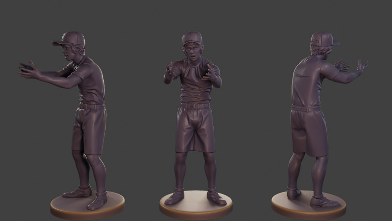 Casual Male Ovation CMO1 007 3D Print Model .c4d .max .obj .3ds .fbx .stl .blend 