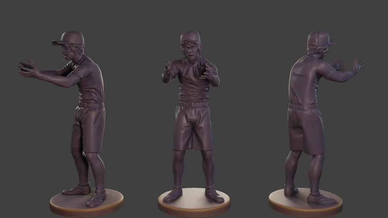 Повседневная мужская овация CMO1 007 3D Принт Модель .c4d .max .obj .3ds .fbx .stl .blend 