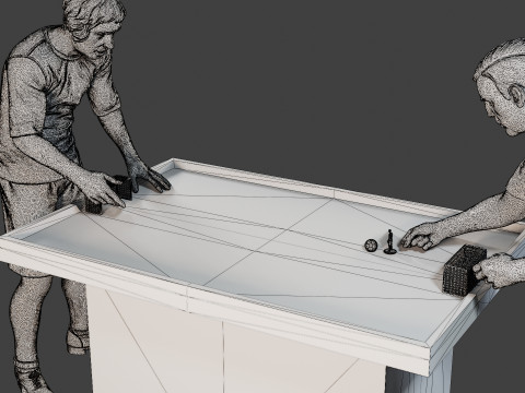 Soccer Table Players Modelo de impresión 3D