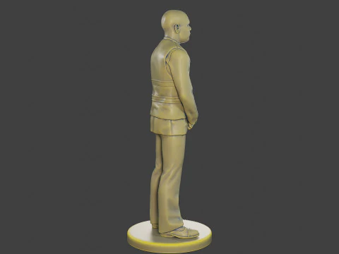 Male Securityreflective vest MSRV 005 3D Print Model