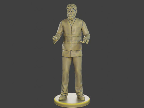 Male Securityreflective vest MSRV 006 3D Print Model
