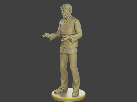 Male Securityreflective vest MSRV 006 3D Print Model