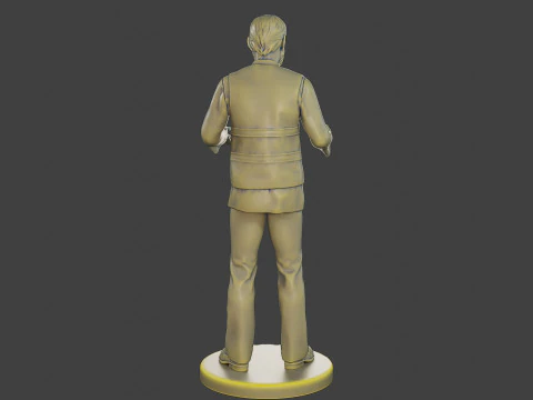 Male Securityreflective vest MSRV 006 3D Print Model