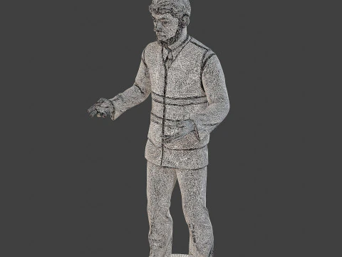 Male Securityreflective vest MSRV 006 3D Print Model