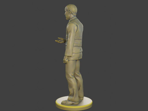 Male Securityreflective vest MSRV 007 3D Print Model