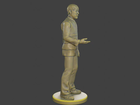 Male Securityreflective vest MSRV 007 3D Print Model