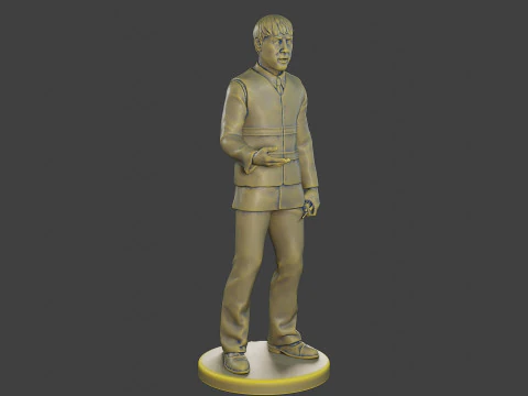 Male Securityreflective vest MSRV 007 3D Print Model