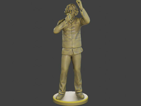 Male Securityreflective vest MSRV 008 3D Print Model