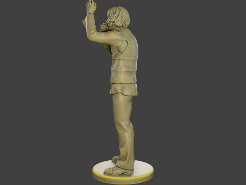 Male Securityreflective vest MSRV 008 3D Print Model