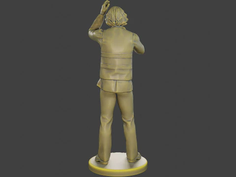Male Securityreflective vest MSRV 008 3D Print Model