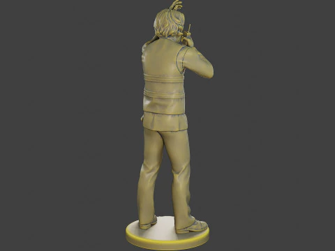 Male Securityreflective vest MSRV 008 3D Print Model