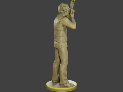 Male Securityreflective vest MSRV 008 3D Print Model