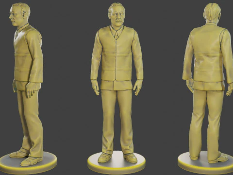 Male Securityreflective vest MSRV Pack1 3D Print Model