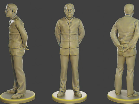 Male Securityreflective vest MSRV Pack1 3D Print Model