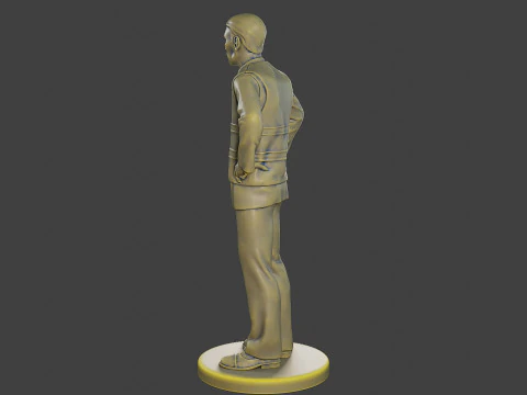 Male Securityreflective vest MSRV 009 3D Print Model