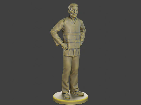 Male Securityreflective vest MSRV 009 3D Print Model