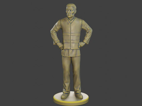 Male Securityreflective vest MSRV 009 3D Print Model