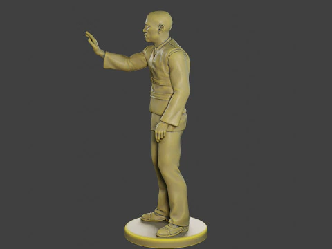 Male Securityreflective vest MSRV 010 3D Print Model