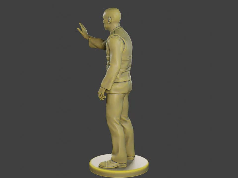 Male Securityreflective vest MSRV 010 3D Print Model