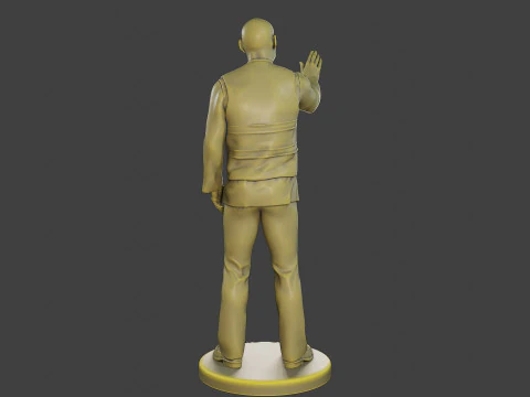Male Securityreflective vest MSRV 010 3D Print Model