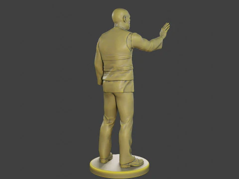 Male Securityreflective vest MSRV 010 3D Print Model