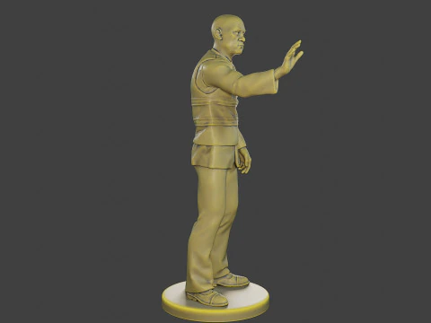 Male Securityreflective vest MSRV 010 3D Print Model