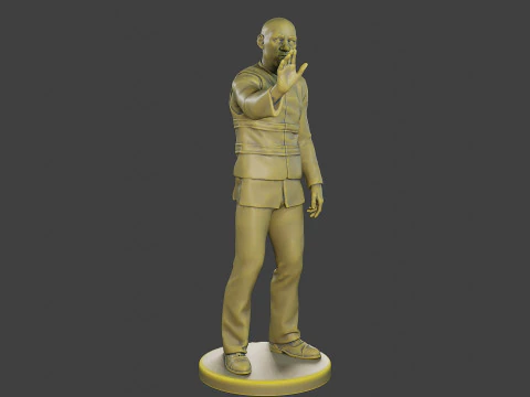 Male Securityreflective vest MSRV 010 3D Print Model