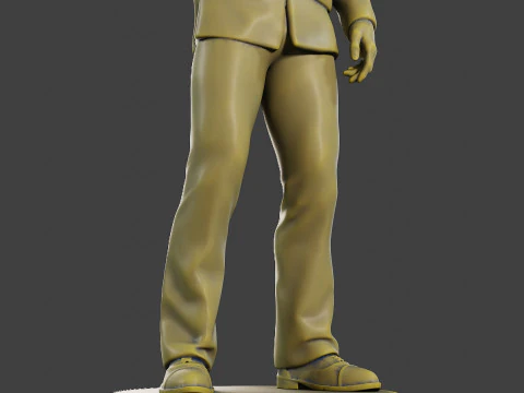Male Securityreflective vest MSRV 010 3D Print Model