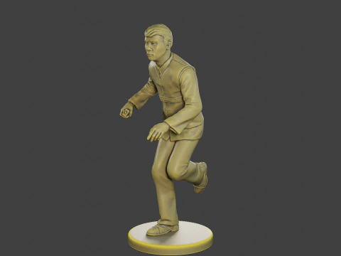 Male Securityreflective vest MSRV 012 3D Print Model