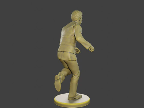 Male Securityreflective vest MSRV 012 3D Print Model