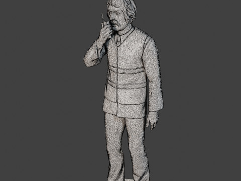 Male Securityreflective vest MSRV 013 Modèles 3D en vedette