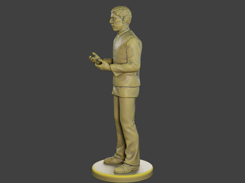 Male Securityreflective vest MSRV 014 3D Print Model