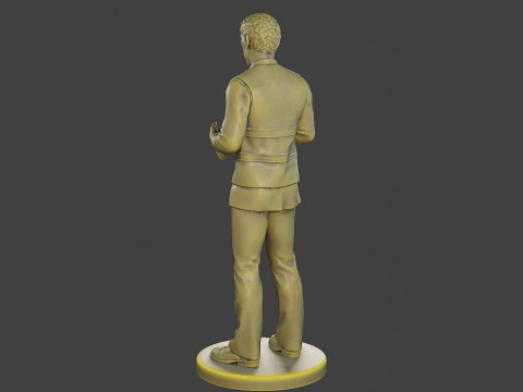 Male Securityreflective vest MSRV 014 3D Print Model