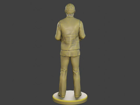 Male Securityreflective vest MSRV 014 3D Print Model