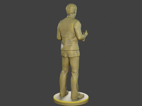 Male Securityreflective vest MSRV 014 3D Print Model