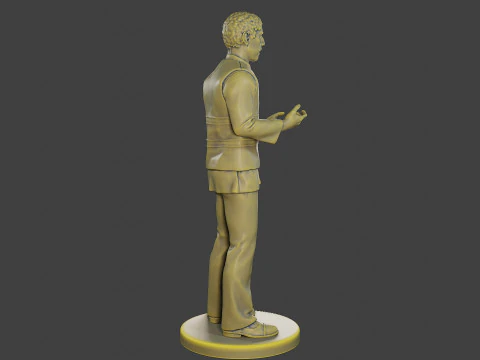 Male Securityreflective vest MSRV 014 3D Print Model