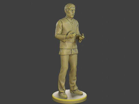Male Securityreflective vest MSRV 014 3D Print Model
