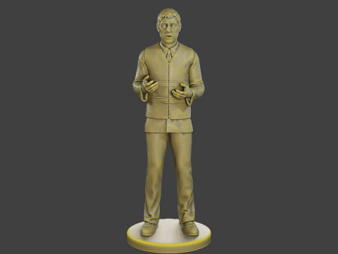 Male Securityreflective vest MSRV 014 3D Print Model