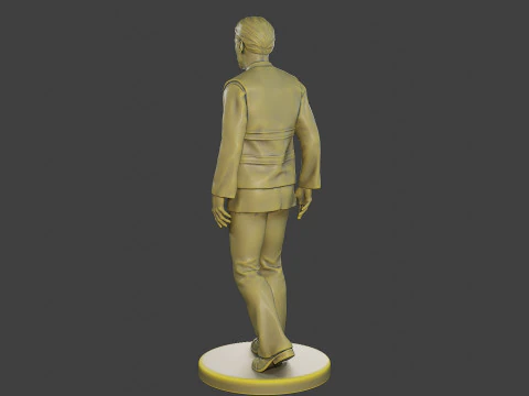Male Securityreflective vest MSRV 015 3D Print Model