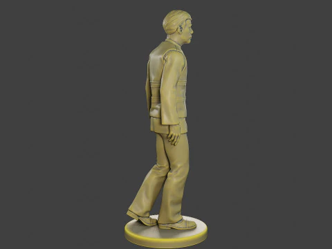 Male Securityreflective vest MSRV 015 3D Print Model
