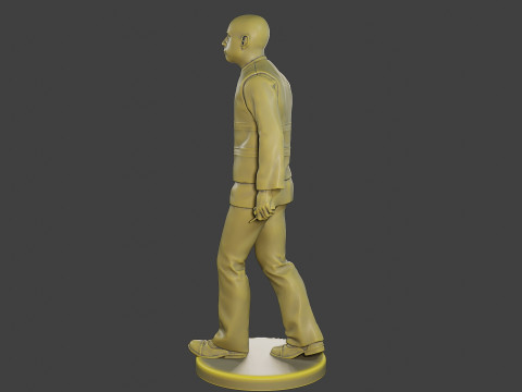 Male Securityreflective vest MSRV 016 3D Принт Модель