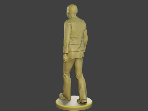 Male Securityreflective vest MSRV 016 3D Принт Модель